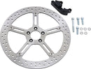 Big Brake Floating Rotor Kit Silver For Harley Davidson FLS 1690 ABS - 381 MM