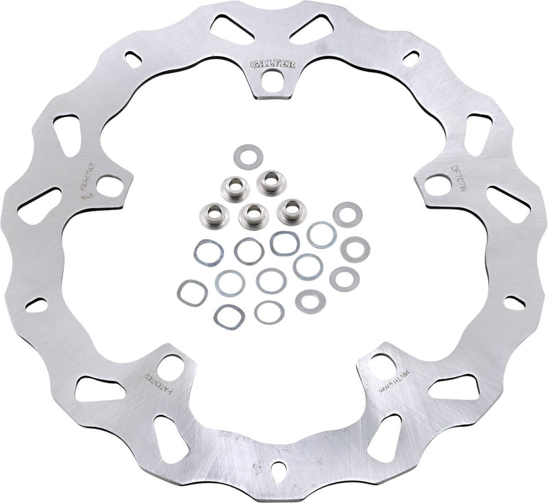 Wave® Brake Rotors Silver For BMW F 800 GT ABS - 320 MM