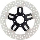 Two-Piece Brake Rotor Black / Matt / Silver For Harley Davidson FLD 1690 2012-13