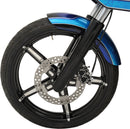 Two-Piece Brake Rotor Black / Matt / Silver For Harley Davidson FLD 1690 2012-13