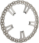 Big Brake Jagged Floating Rotor Kit Silver For Harley Davidson FXD 1584 - 381 MM