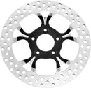 Two-Piece Brake Rotor Black / Matt / Silver For Harley Davidson FLHRC 1750 ABS 2017-2019