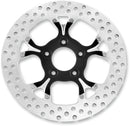 Two-Piece Brake Rotor Black / Matt / Silver For Harley Davidson FLHCS 1868 ABS 2018-2024