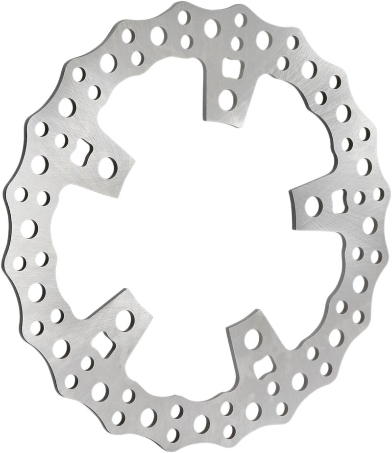 Jagged Floating Rotor Silver For Harley Davidson FLHR 1690 - 300 MM