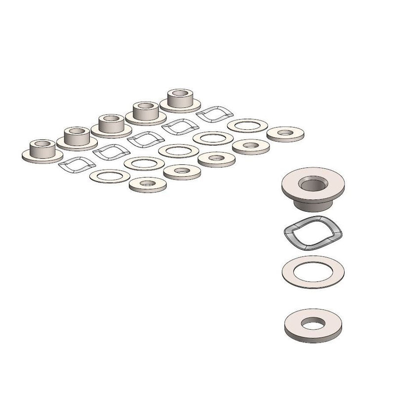 Fitting Kit Silver For BMW F 750 GS ABS