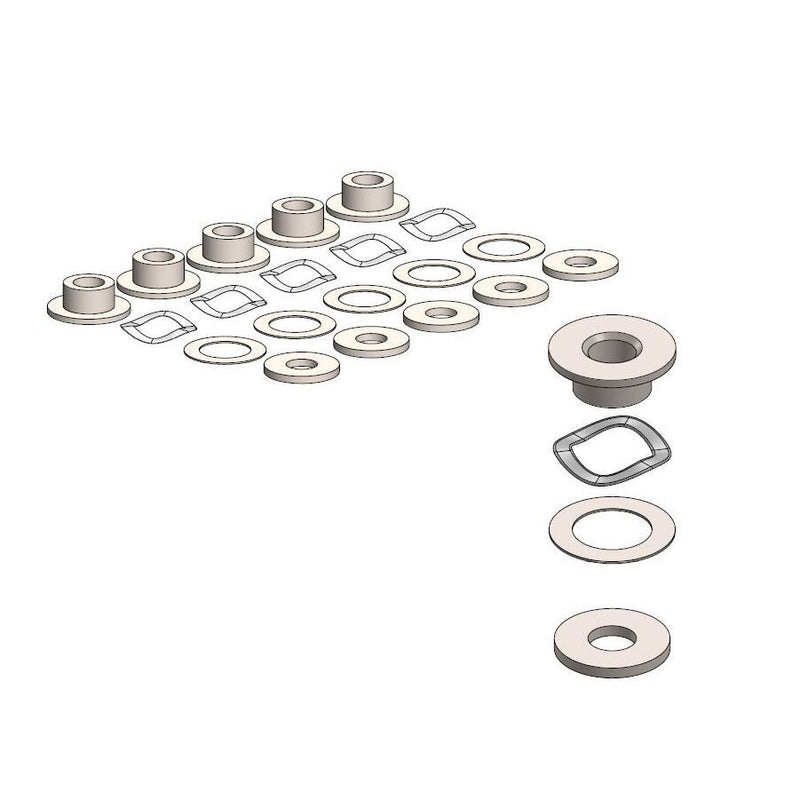 Fitting Kit Silver For BMW K 1200 GT ABS