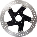 Two-Piece Brake Rotor Black For Harley Davidson FLH 1868 ABS 2021