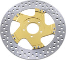 Two-Piece Brake Rotor Gold For Harley Davidson FLH 1868 ABS 2021