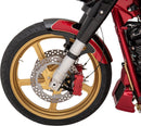 Two-Piece Brake Rotor Gold For Harley Davidson FLH 1868 ABS 2021