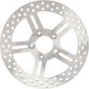 One-Piece Brake Rotor Silver For Harley Davidson FLHR 1584 2007