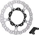 Big Brake 14" Full Floating Brake Rotor Kit Black For Harley Davidson FLHC 1750 ABS - 356 MM