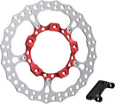 Big Brake 14" Full Floating Brake Rotor Kit Red For Harley Davidson FLHR 1750 - 356 MM