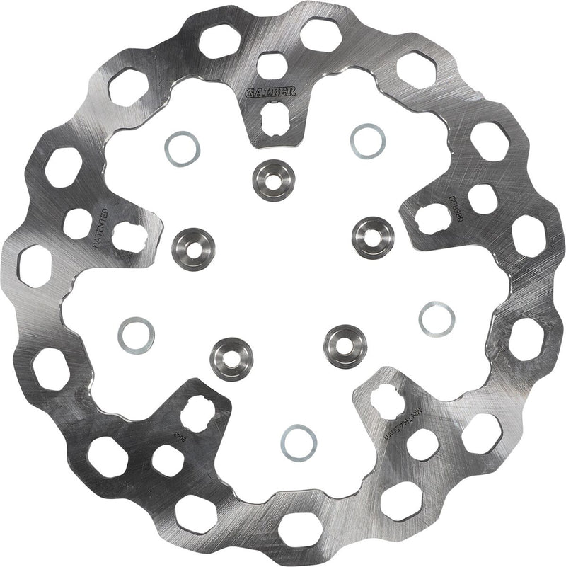 Cubiq Fixed Brake Rotor For Harley Davidson FLHTCU 1690 ABS 2014-2016