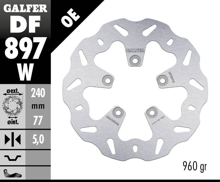 Fixed Wave Brake Rotor