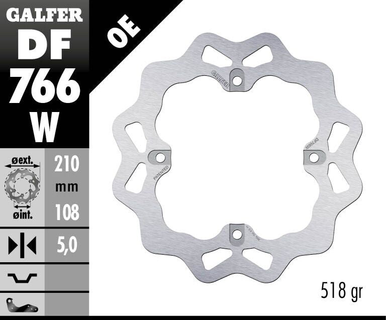 Fixed Wave Brake Rotor For MV Agusta Brutale 1000 ABS 2020