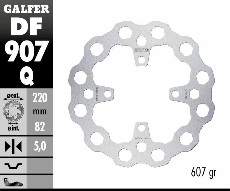 Cubiq Fixed Brake Rotor For Triumph Daytona 675 R ABS 2013-2016