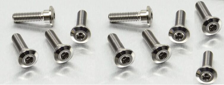 Titanium Brake Rotor Mounting Bolt Kit For Triumph BONNEVILLE BOBBER 1200 ABS 2018-2024