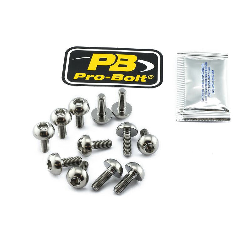 Titanium Brake Rotor Mounting Bolt Kit For Honda CB 1000 R 2008-2016