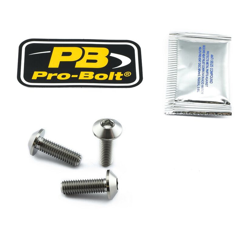Titanium Brake Rotor Mounting Bolt Kit For Yamaha MT-03 ABS 2016-2022
