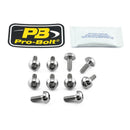 Titanium Brake Rotor Mounting Bolt Kit Silver / Titan For Honda CB 1000 R ABS 2018-2021