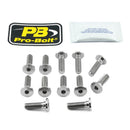 Titanium Brake Rotor Mounting Bolt Kit Silver / Titan For BMW S 1000 R ABS 2021-2024
