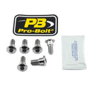 Titanium Brake Rotor Mounting Bolt Kit Silver / Titan For Suzuki GSX 1300 BK 2008-2009