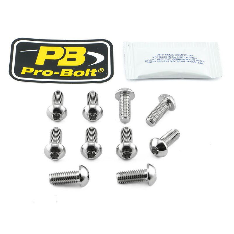 Stainless Steel Brake Rotor Mounting Bolt Kit Silver / Stainless Steel For BMW R 1150 GS 2004