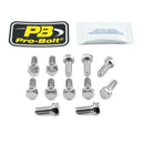 Stainless Steel Brake Rotor Mounting Bolt Kit Silver For Aprilia CAPONORD 1200 ABS 2013-2016