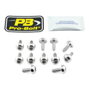 Stainless Steel Brake Rotor Mounting Bolt Kit Silver For Honda CB 1000 R 2008-2016