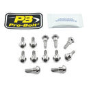 Stainless Steel Brake Rotor Mounting Bolt Kit Silver For Suzuki GSX-R 1000 2009-2018