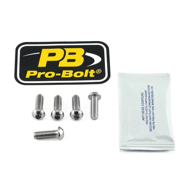 Stainless Steel Brake Rotor Mounting Bolt Kit Silver For BMW S 1000 HP4 ABS 2013-2014