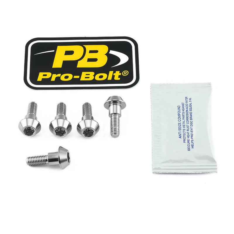 Stainless Steel Brake Rotor Mounting Bolt Kit Silver For Suzuki GSX-S 1000 S ABS 2019-2025