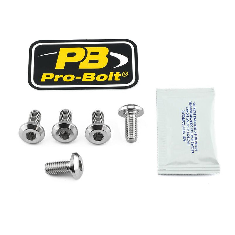 Stainless Steel Brake Rotor Mounting Bolt Kit Silver For BMW S 1000 XR ABS 2015-2023