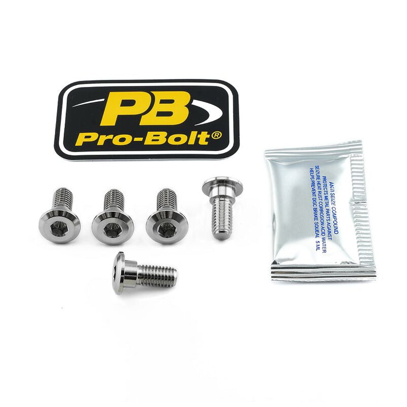 Stainless Steel Brake Rotor Mounting Bolt Kit Silver / Stainless Steel For Yamaha FZ6 600 S 2004-2009