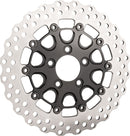 Brake Rotors Black / Silver For Harley Davidson FLHT 1584 2009