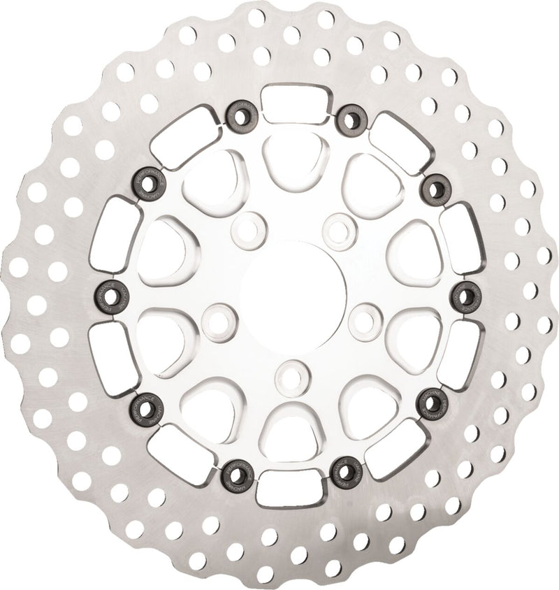 Brake Rotors Silver For Harley Davidson FLH 1868 ABS 2021