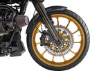 Two-Piece Brake Rotor Black For Harley Davidson FLHR 1340 1994-1998