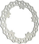 Jagged Floating Rotor Silver For Harley Davidson FLD 1690 - 300 MM