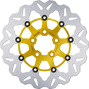 Wave® Brake Rotors Gold / Silver For Harley Davidson FLD 1690 - 56.3 MM