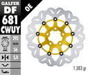 Wave® Brake Rotors Gold / Silver For Harley Davidson FLD 1690 - 56.3 MM