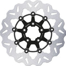 Wave® Brake Rotors Black / Silver For Harley Davidson FLFB 1750 ABS - 300 MM