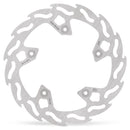 Flame Series Fixed Rotor Silver For Honda C 125 ABS - 105 MM