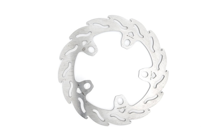 Flame Series Fixed Rotor Silver For Indian FTR 1200 ABS - 118 MM