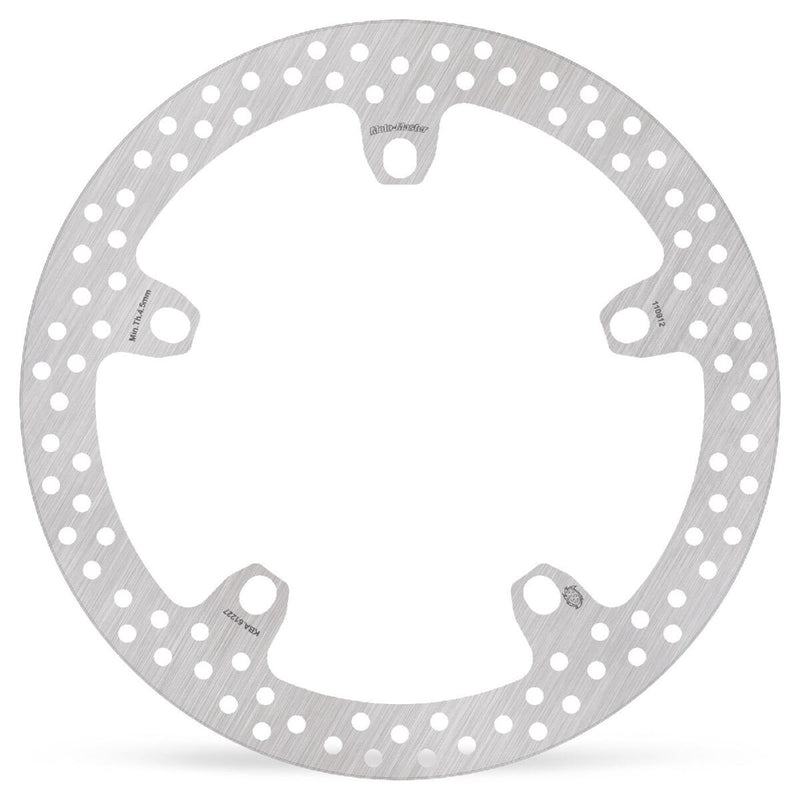 Halo Series Fixed Rotor Silver For Indian 101 Scout 1250 ABS - 320 MM