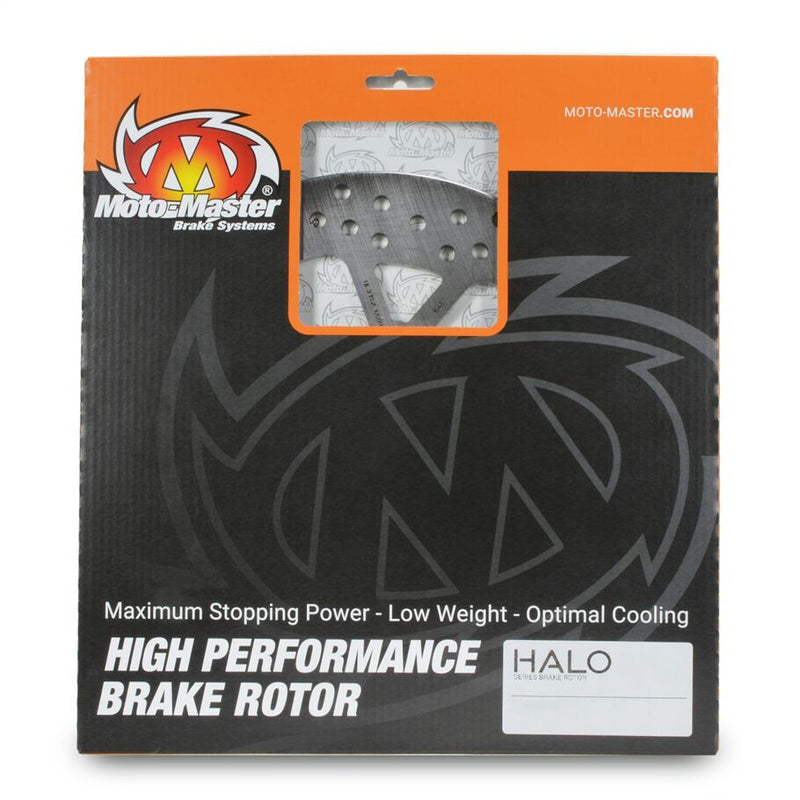 Halo Series Fixed Rotor Silver For Indian FTR 1200 ABS - 260 MM