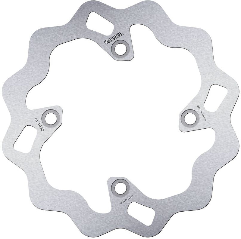 Wave® Brake Rotor Silver For Honda CB 125 R ABS - 105 MM