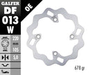Wave® Brake Rotor Silver For Honda CB 125 R ABS - 105 MM