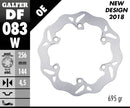 Wave® Brake Rotor Silver For Honda ADV 350 ABS - 144 MM