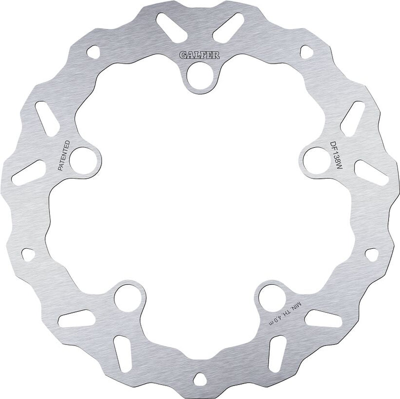 Wave® Brake Rotor Silver For Honda CB 125 R ABS - 296 MM