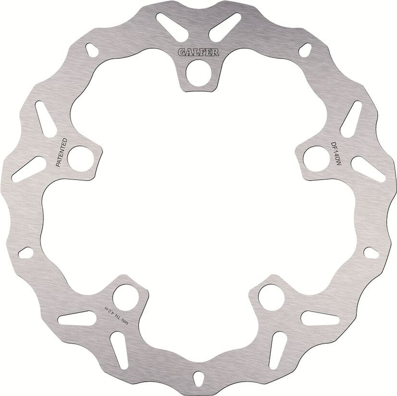 Wave® Brake Rotor Silver For Honda VFR 1200 X - 310 MM